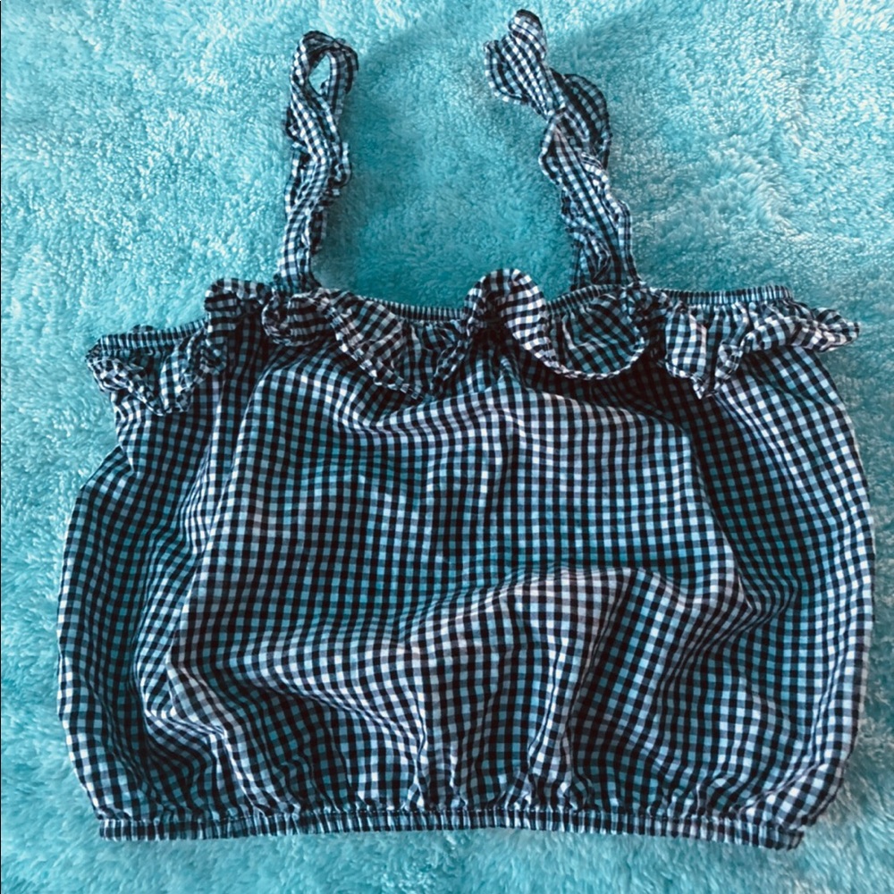 American Eagle Outfitters stripe crop top